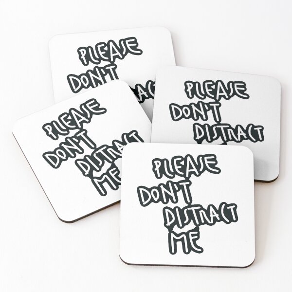 Item preview, Please Don't Distract Me designed and sold by AleDeAmici.