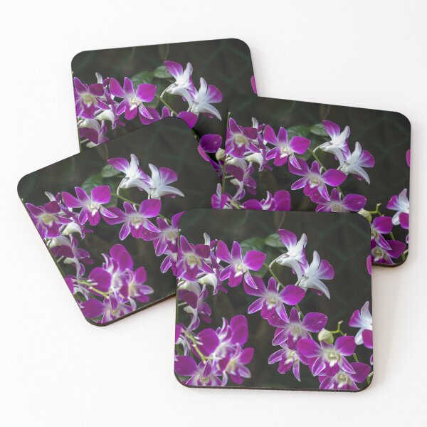 Item preview, Flowers of the orchid Dendrobium sonia designed and sold by Zosimus.