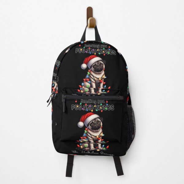Item preview, Funny Christmas Dog Wrapped in Christmas Lights designed and sold by BotunPeony.