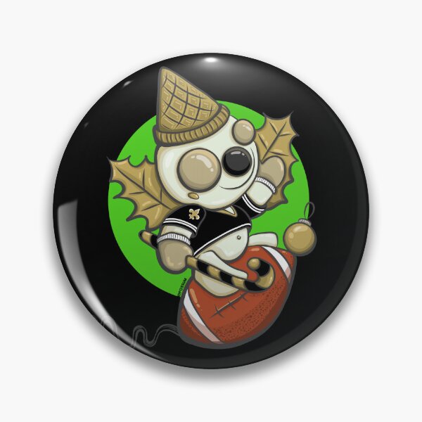 Item preview, Who Dat! Mr. Bingle New Orleans Saints Fan designed and sold by Matraskina.