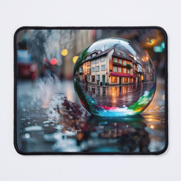 Item preview, rainy day landscape designed and sold by eikulabs.