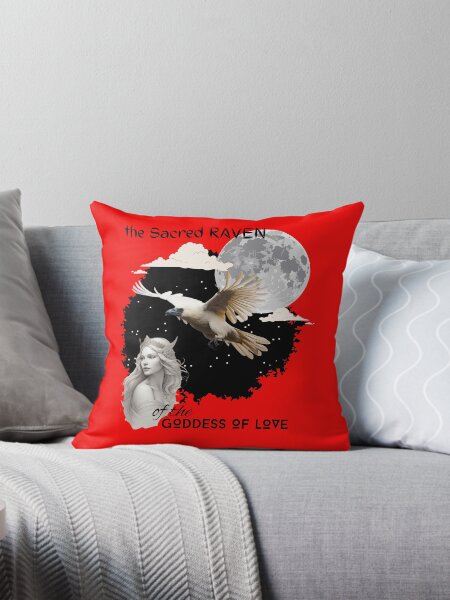 Item preview, the goddess of love and the white raven designed and sold by aledfychan.