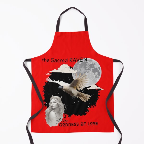 Item preview, the goddess of love and the white raven designed and sold by aledfychan.