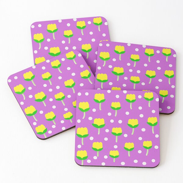 Item preview, Tulip meadow in purple background designed and sold by chana-mke.