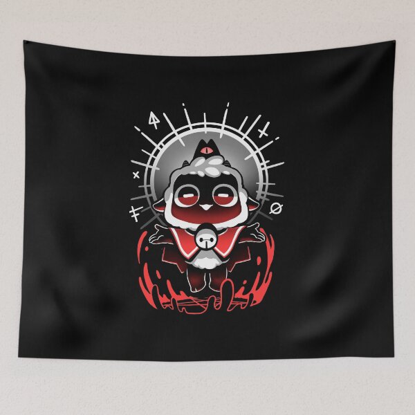 Item preview, Join the Cult - Cult of the lamb - cute gamer designed and sold by BlancaVidal.