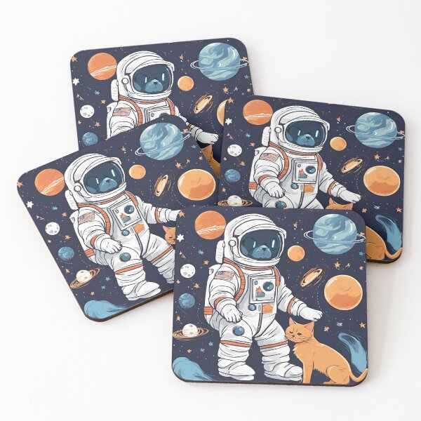 Item preview, Cosmic Commuter: A Cat's Journey to the Outer Reaches designed and sold by Raffaellek.