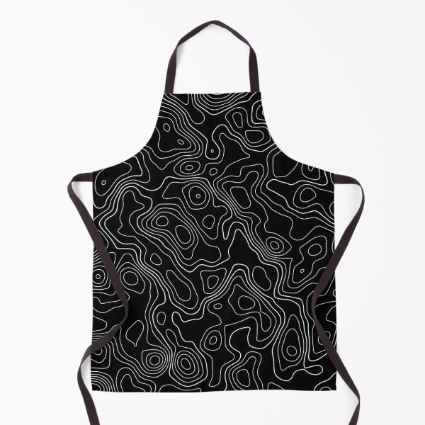 Item preview, Topographic contour black map designed and sold by SweetLog.