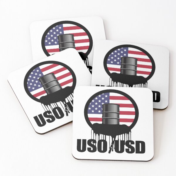 Item preview, US OIL Solid Text designed and sold by WageSlavery.