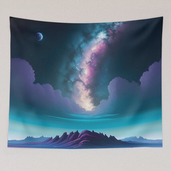 Item preview, Purple Alienscape designed and sold by Jin-Ai.