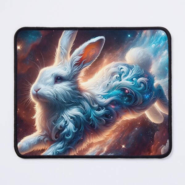 Item preview, Phantasmal space bunny designed and sold by ArriesEcoArts.