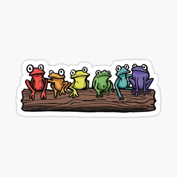 Item preview, Gay Frogs designed and sold by RottenAppleShop.