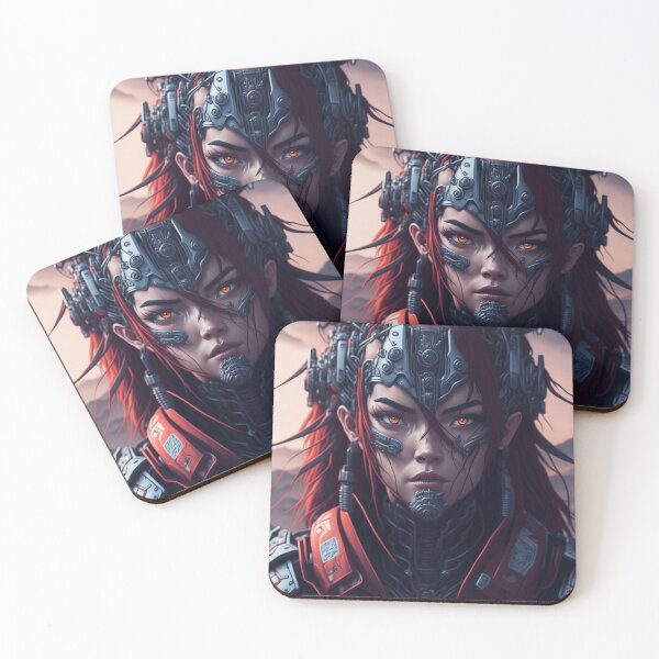 Item preview, Cyborg oni girl - Asure designed and sold by nerdland.