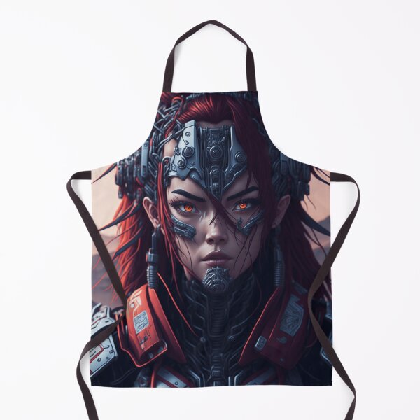 Item preview, Cyborg oni girl - Asure designed and sold by nerdland.