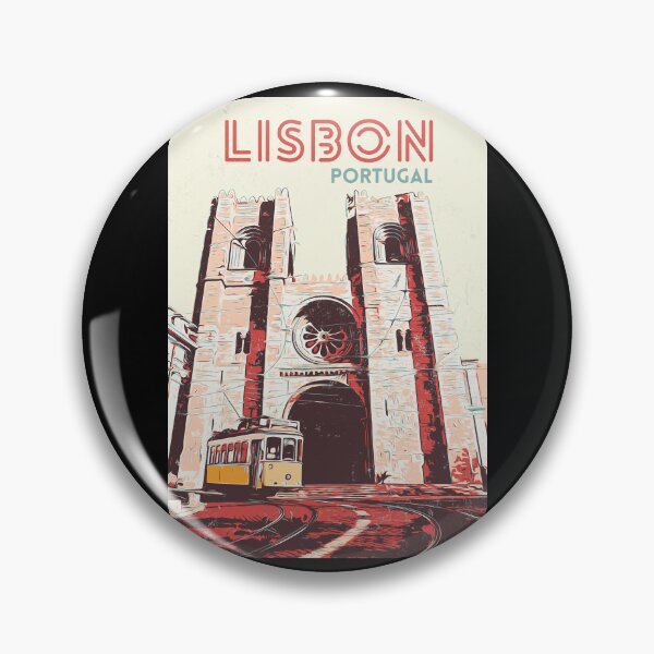 Item preview, Lisbon Cathedral & Tramway Illustration designed and sold by Lemomo-artworks.
