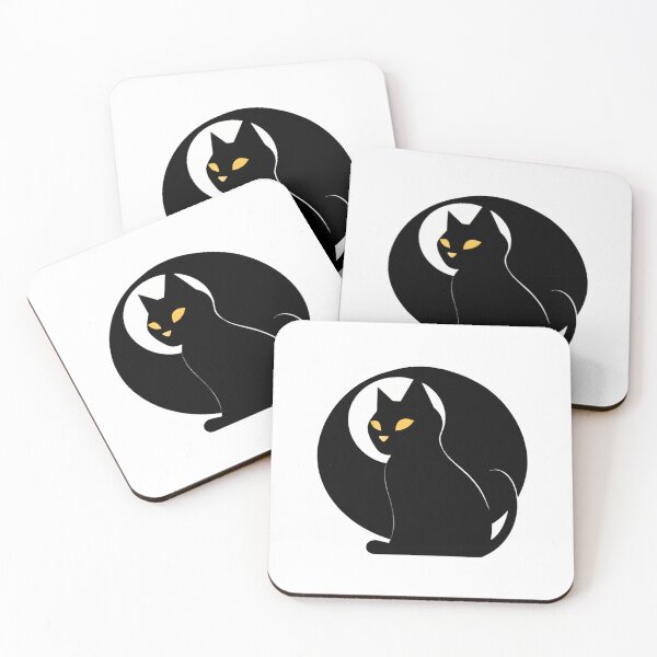 Item preview, Black cat fluff around and find out funny designed and sold by medbouk1.