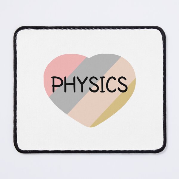 Item preview, I Love Physics Heart designed and sold by MOONINSPIRATION.