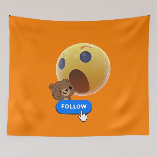 Item preview, The yellow smiley swallows the detective teddy bear. designed and sold by esao.