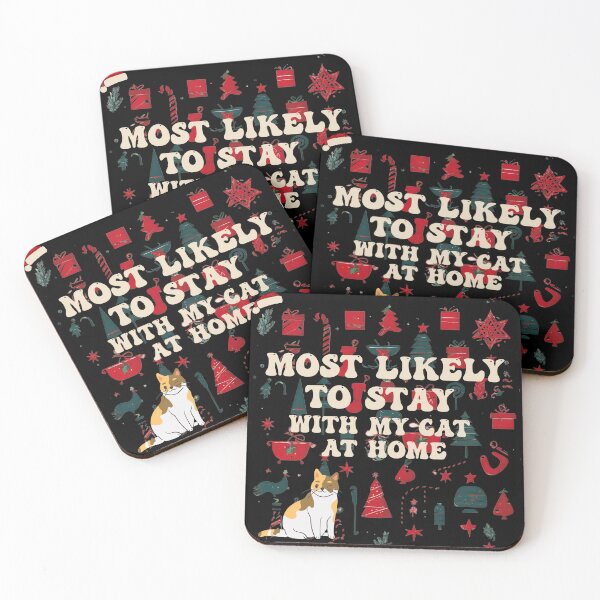 Item preview, Most likely to stay with cat at home designed and sold by STRAVOY.