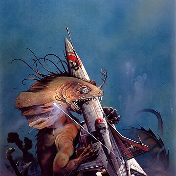 Artwork thumbnail, Sea Monster by Chris Achilleos by House of Achilleos