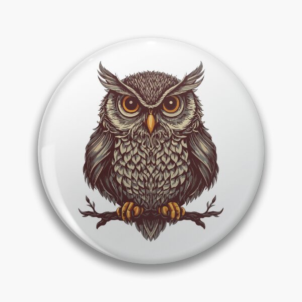 Item preview, archimedes owl designed and sold by storefoxmix.