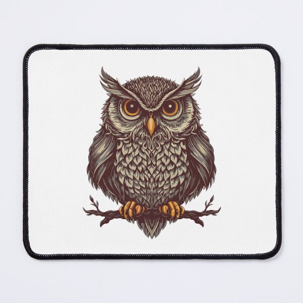 Item preview, archimedes owl designed and sold by storefoxmix.