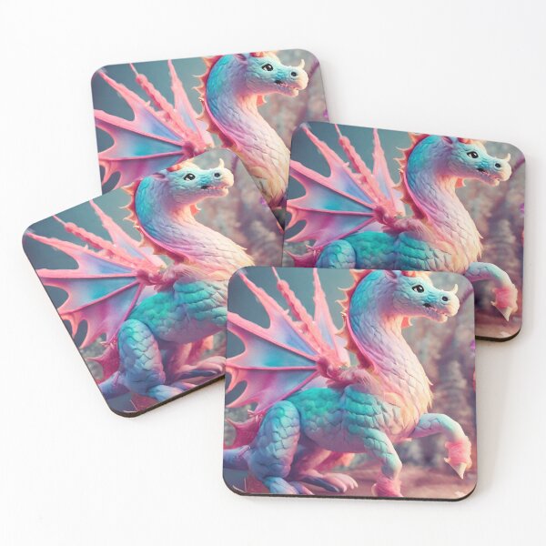 Item preview, Tiny Treasure: A Cute Dragon's Enchanting Charm designed and sold by Raffaellek.