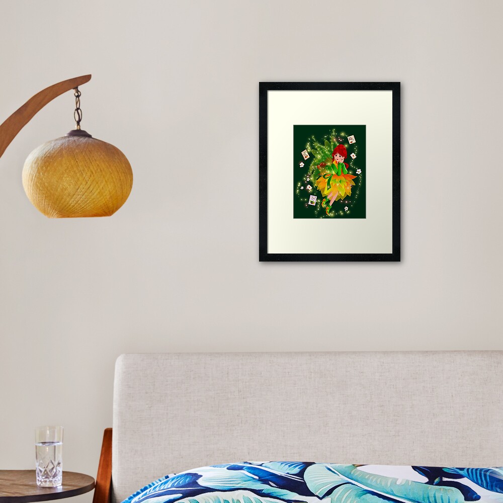 Item preview, Framed Art Print designed and sold by FairyBookClub.