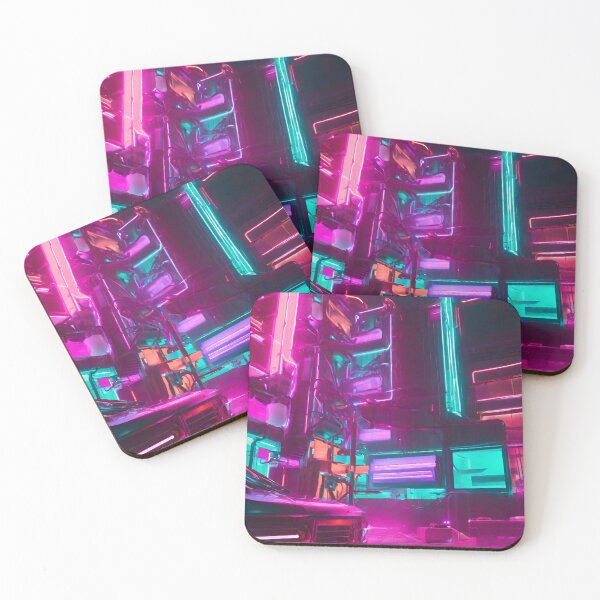 Item preview,  Neon Metropolis: A Glimpse into the Cyber World designed and sold by Raffaellek.
