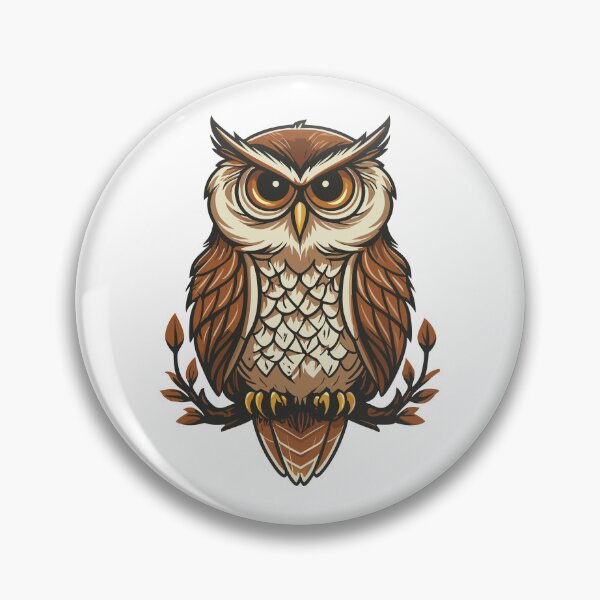 Item preview, Archimedes owl designed and sold by storefoxmix.