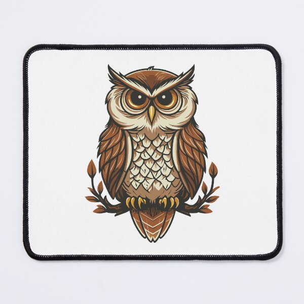 Item preview, Archimedes owl designed and sold by storefoxmix.