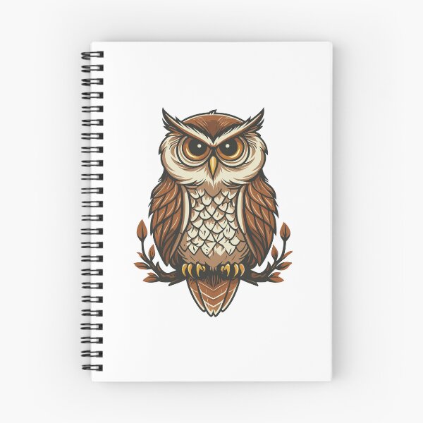 Item preview, Archimedes owl designed and sold by storefoxmix.