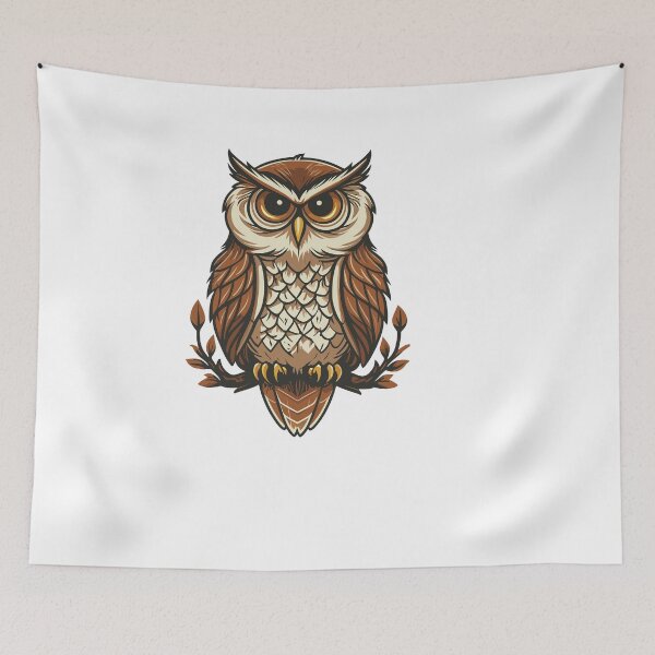 Item preview, Archimedes owl designed and sold by storefoxmix.