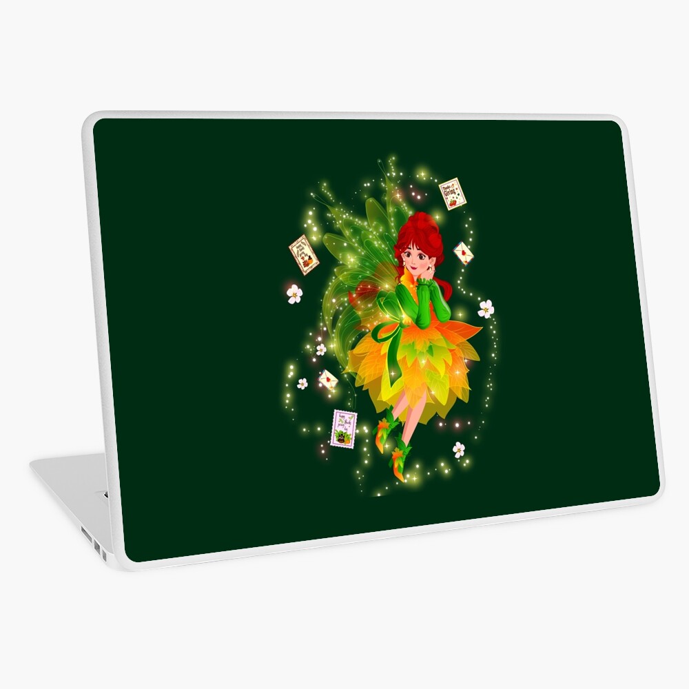 Item preview, Laptop Skin designed and sold by FairyBookClub.