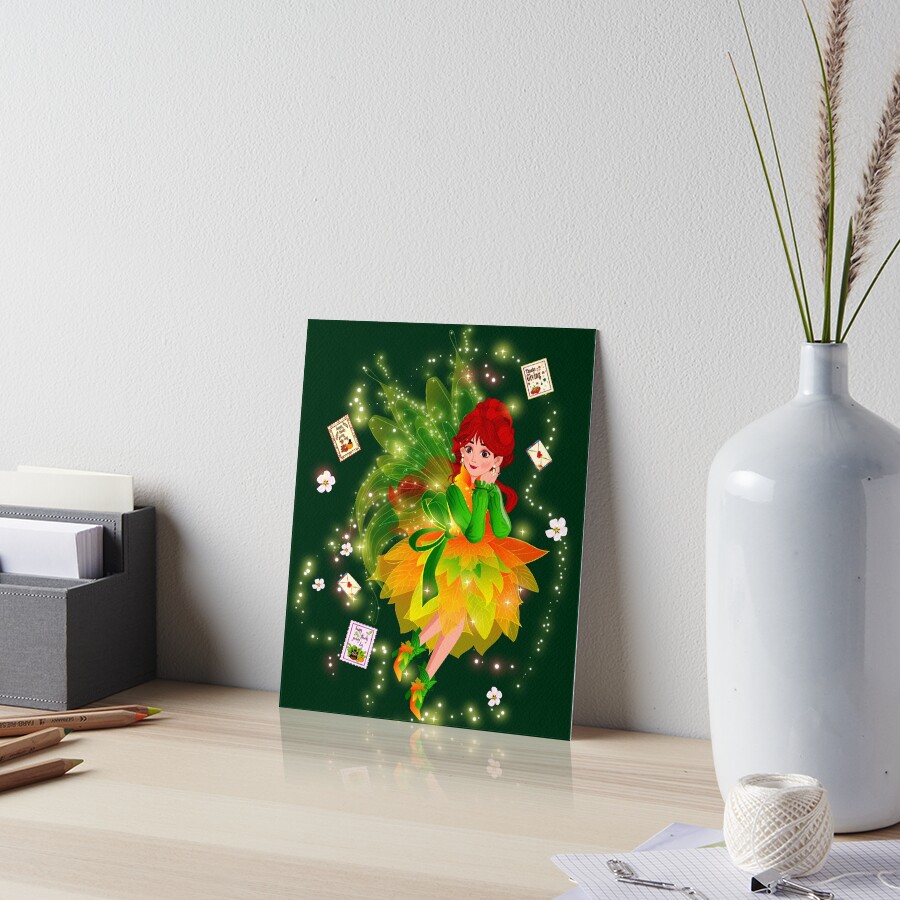 Item preview, Art Board Print designed and sold by FairyBookClub.