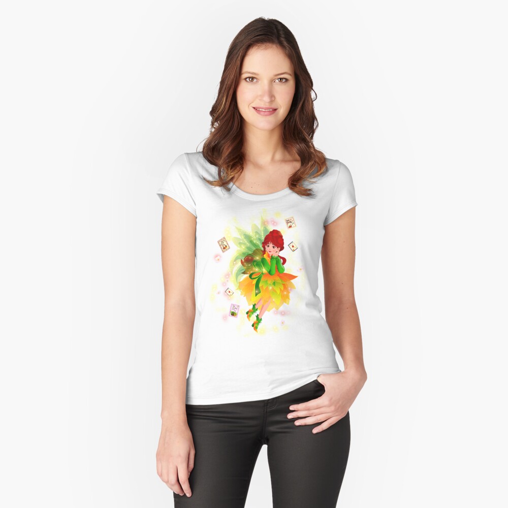 Item preview, Fitted Scoop T-Shirt designed and sold by FairyBookClub.