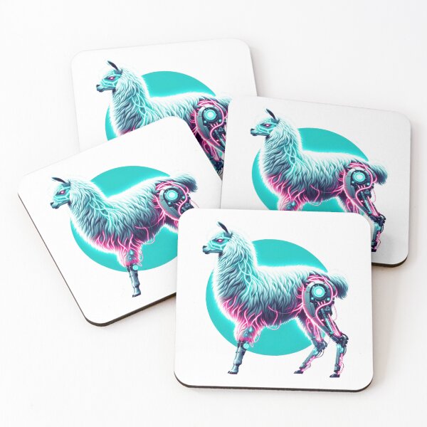 Item preview, Mountain Voyager - Cyber Llama designed and sold by MrAI-Store.