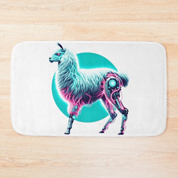 Item preview, Mountain Voyager - Cyber Llama designed and sold by MrAI-Store.