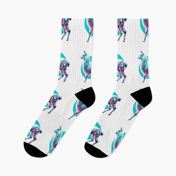 Item preview, Mountain Voyager - Cyber Llama designed and sold by MrAI-Store.