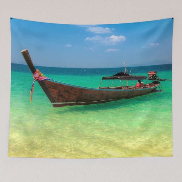 Item preview, Longtail Boat Asia  designed and sold by AJEvans.