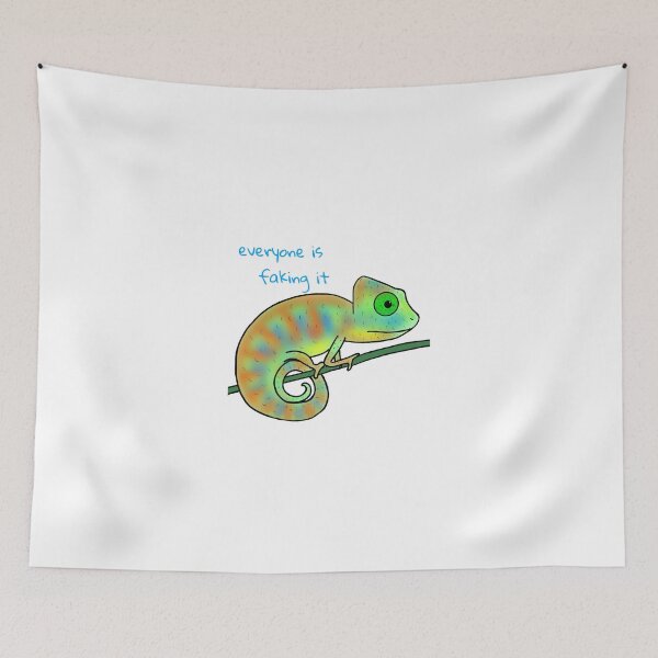 Item preview, Imposter Syndrome Chameleon designed and sold by UnderbiteShop.