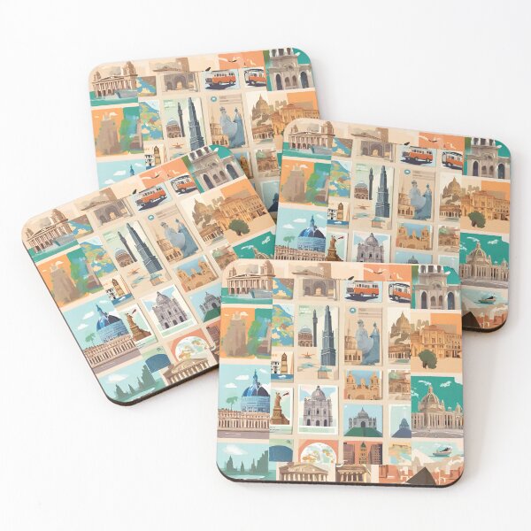 Item preview, Timeless Landmarks: City Monuments designed and sold by Raffaellek.