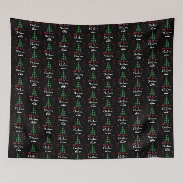 Item preview, Have A Beary Christmas" Buffalo Plaid Pajama designed and sold by scarlett1969.