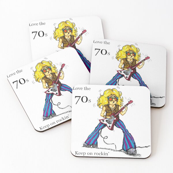 Item preview, Love the 70s - Keep on rockin' designed and sold by dizzycatbiz.
