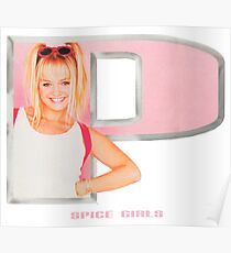 Spice Girls - Emma in letter P Poster