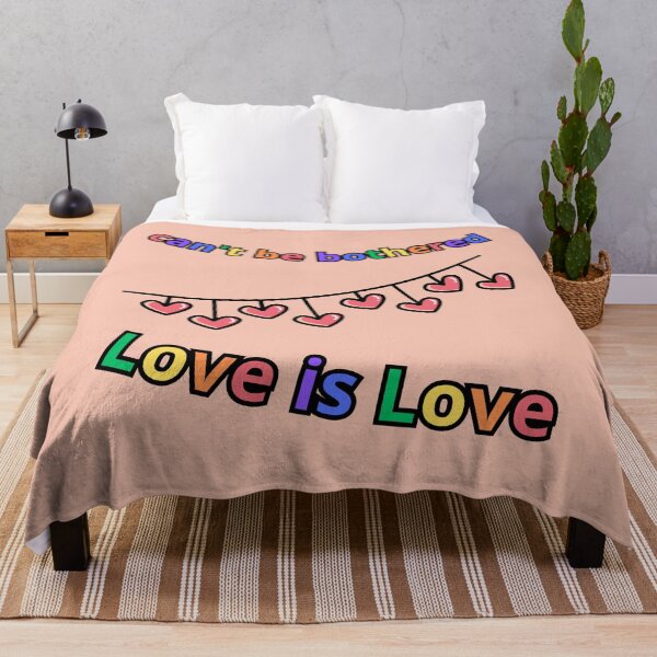 Item preview, Love is Love - can't be bothered  designed and sold by MM-flight-art.