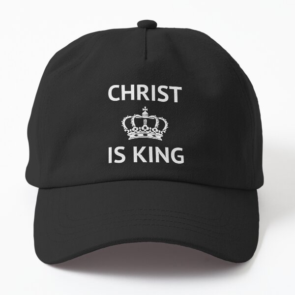 Item preview, Christ is King crown logo (white) designed and sold by Mercatura.