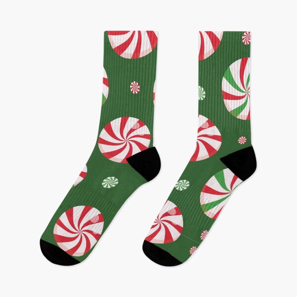 Item preview, Christmas Sweet Peppermint Print designed and sold by WillowandTees.