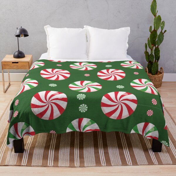 Item preview, Christmas Sweet Peppermint Print designed and sold by WillowandTees.