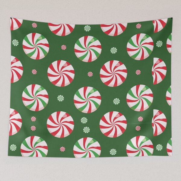 Item preview, Christmas Sweet Peppermint Print designed and sold by WillowandTees.
