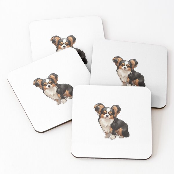 Item preview, Cute Smiling Papillon - Continental Toy Spaniel Dog designed and sold by ReeHub.